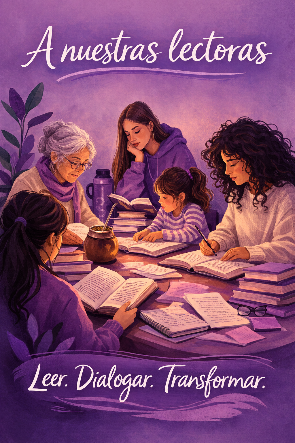 La literatura como territorio de lucha para las mujeres: leer, dialogar, transformar.