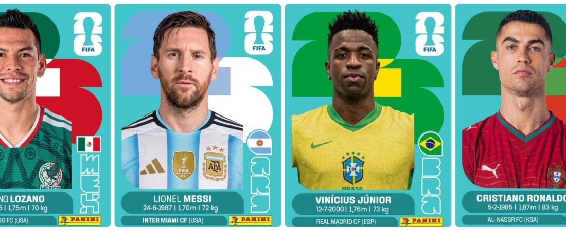 El Mundial también se juega en los álbumes